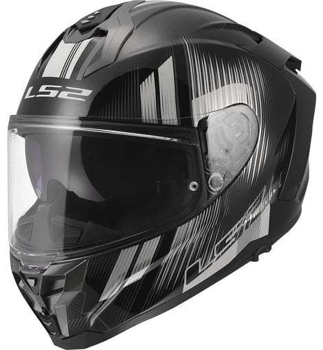 Casco Touring LS2 FF817 Challenger II Nitro Blanco Gris | MOTOBIKE RIOJA