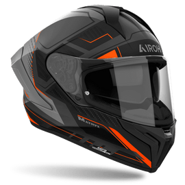 Casco Airoh Matryx Rocket Naranja Mate | MOTOBIKE RIOJA