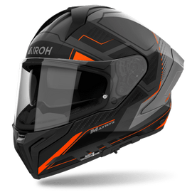 Casco Airoh Matryx Rocket Naranja Mate | MOTOBIKE RIOJA