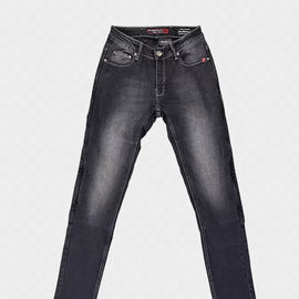 Pantalón Vaquero de Moto Quarter Mile Milano EVO (Gris Oscuro) - Kevlar® | MOTOBIKE RIOJA