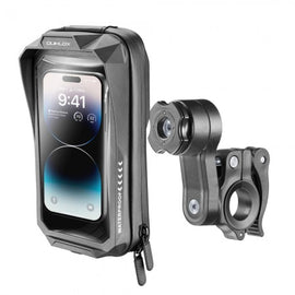 Soporte Smartphone Interphone QUIKLOX Waterproof 7″ – Funda Impermeable + Soporte Manillar Rápido