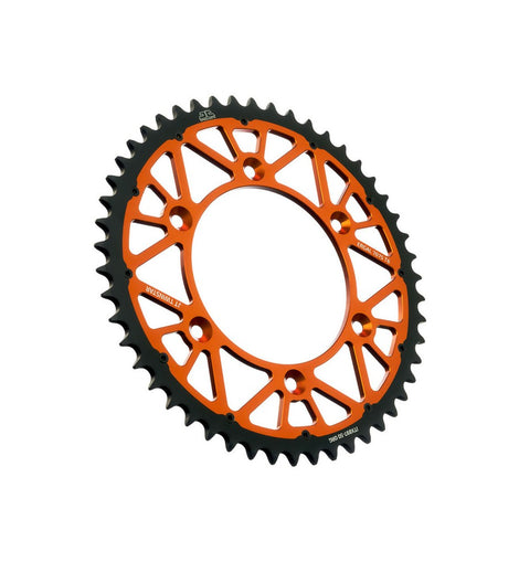 Corona trasera JT Sprockets JTX897 TwinStar naranja | MOTOBIKE RIOJA