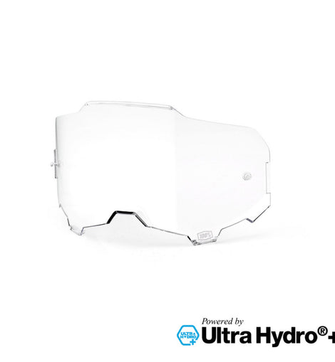 Lente de Recambio 100% Armega / Armatic Ultra Hydro+ Transparente | MOTOBIKE RIOJA