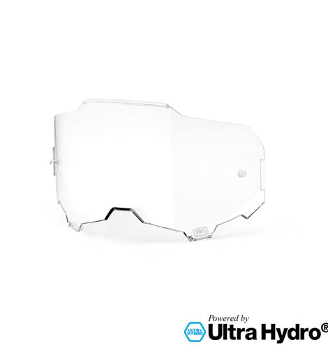 Lente de Recambio 100% Armega / Armatic Ultra Hydro Transparente | MOTOBIKE RIOJA